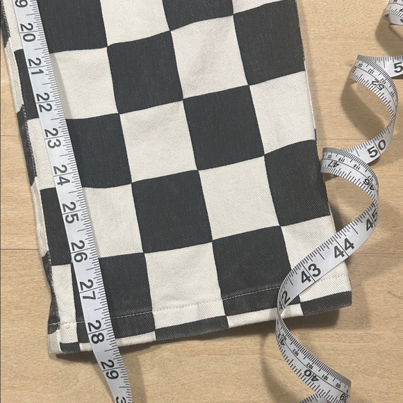 P & CO Service Fatigue Pants Black Checkerboard UK Sz 10/US Sz 6 - Picture 13 of 13